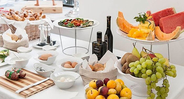 Breakfast buffet, Palazzo Brunaccini Hotel, Palermo, Sicily, Italy (Photo courtesy of Palazzo Brunaccini Hotel)