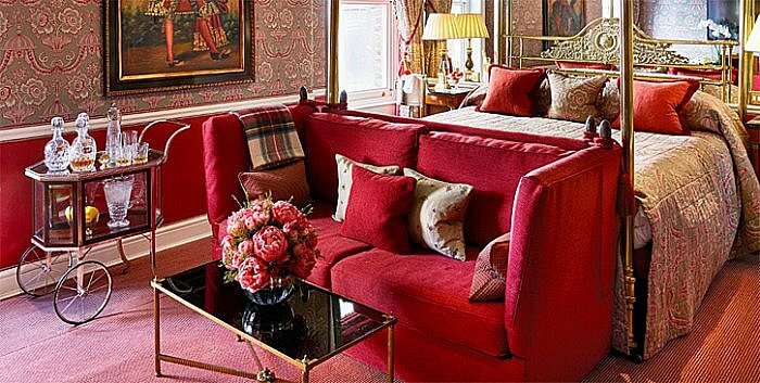 Victoria and Albert Suite, Egerton House Hotel, London, England