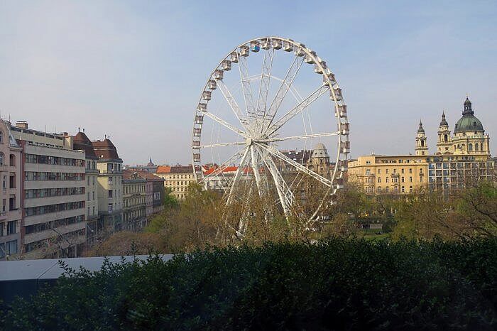 Ferris Wheel View, Kempinski Corvinus Budapest