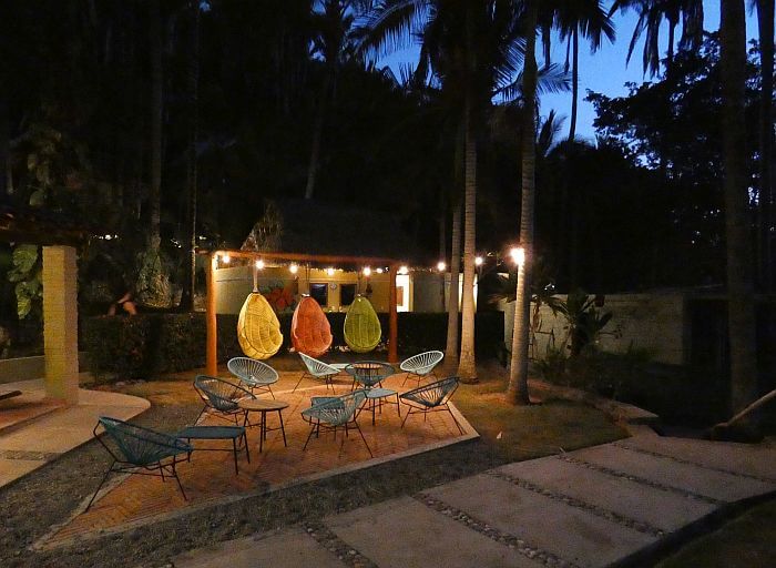 Colorful chairs at Punta Monterrey Resort