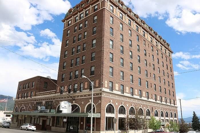 Hotel Finlen, downtown Butte, MT