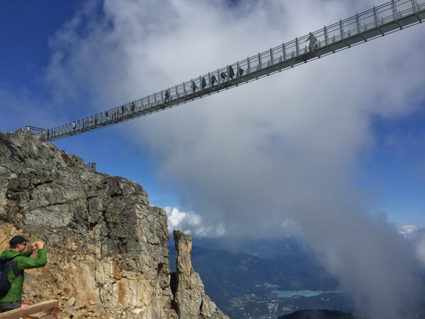 Cloudraker Suspension Bridge, Whistler BC Canada