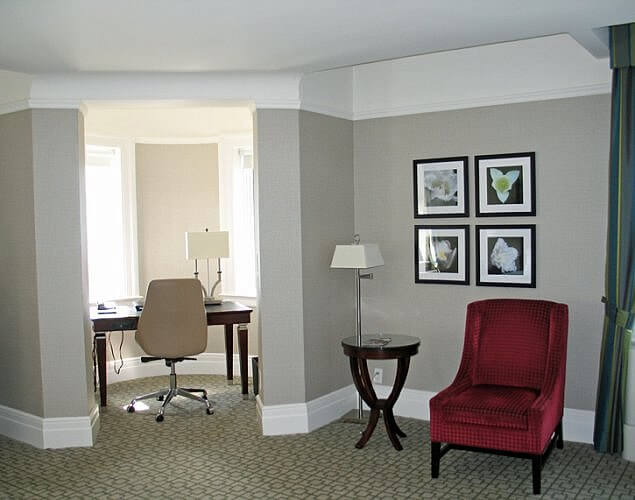 Turret work area, Château Laurier, Ottawa, Canada (Photo by Susan McKee)