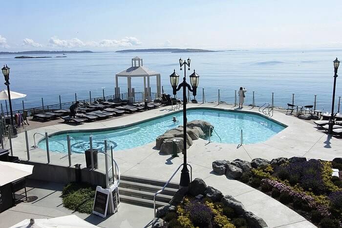 Ocean View Pool Oak Bay Beach Hotel