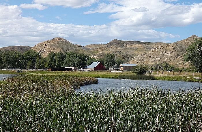 lake at the Ranch at Ucross