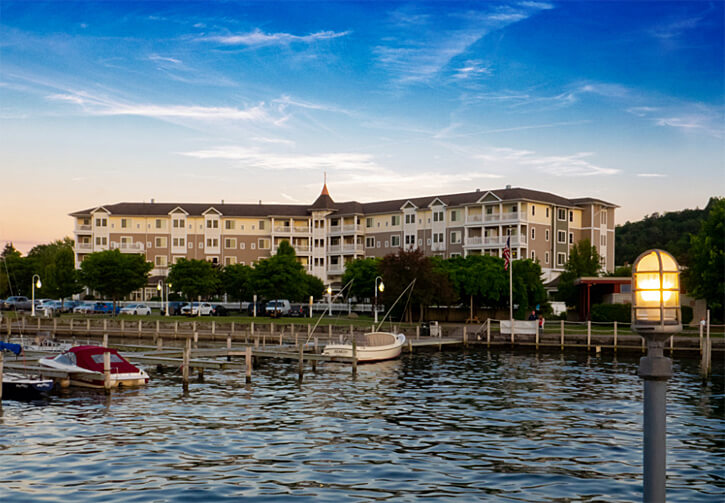 Watkins Glen Harbor Hotel in the NY Finger Lakes