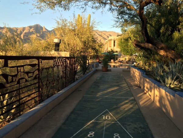 Shuffleboard, Hacienda del Sol, Tucson, Arizona