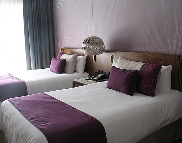 Bedroom, Vista Tower, Marival Armony Resort, Riviera Nayarit, Mexico (Photo by Susan McKee)