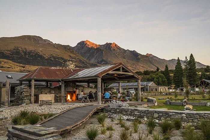 Dancing On Moonlight Campfire Shelter, New Zealand, sustainable