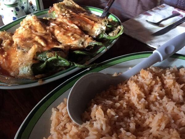 Lunch, Cusarare River Sierra Lodge, Chihuahua MX