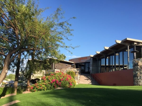 Main building, Sanctuary Camelback Mountain Resort, Scottsdale, Arizona