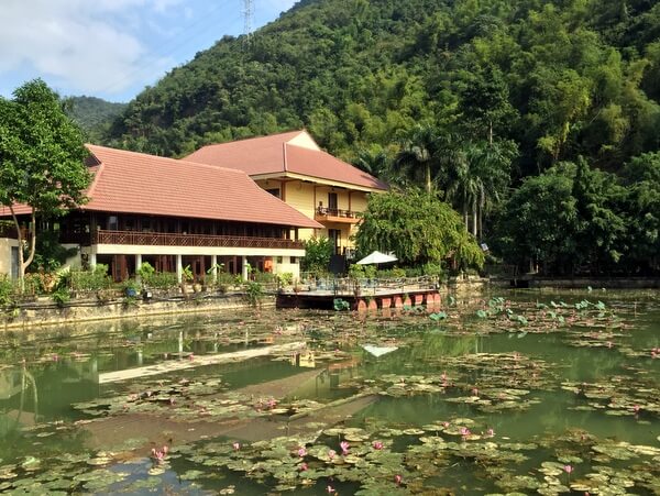 Lily pond, Mai Chau Lodge, Vietnam