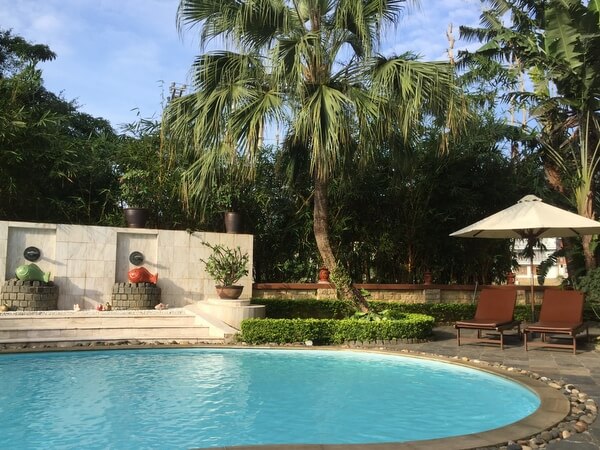 Pool, Mai Chau Lodge, Vietnam