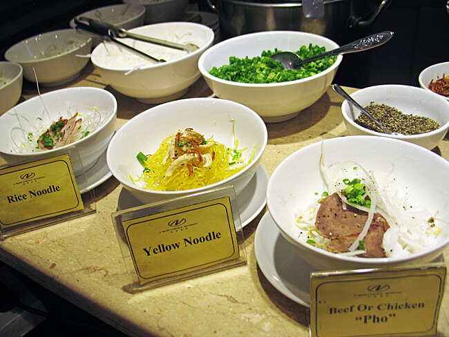 breakfast, Northern Saigon Hotel, Ho Chi Minh City, Vietnam (Photo by Susan McKee)