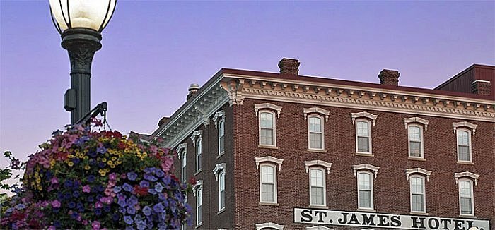 St. James Hotel, Red Wing, Minnesota (Photo courtesy of hotel)