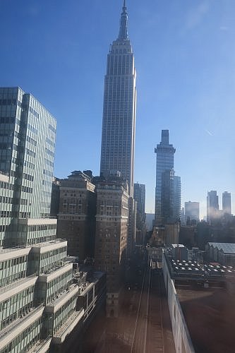 Hotel Pennsylvania Room View of Empire State Building