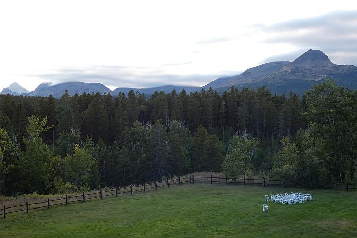 lodge by Glacier park