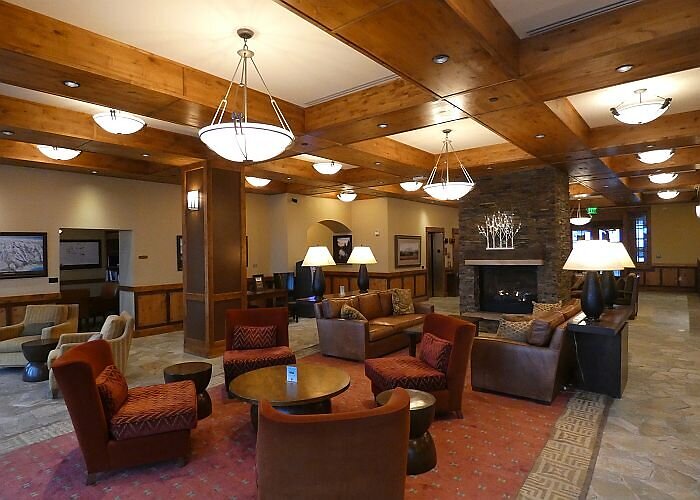 Lobby at the Lodge at Osprey Meadows Tamarack