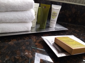 Hilton Cincinnati Airport guestroom amenities