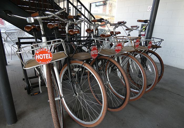 Boise hotel with free bike rentals