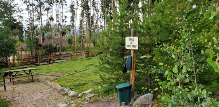 lodge next to Rocky Mountain National Park.