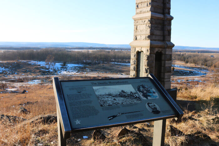 Round Top in Gettysburg