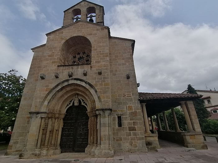 Spanish church in Villaviciosa