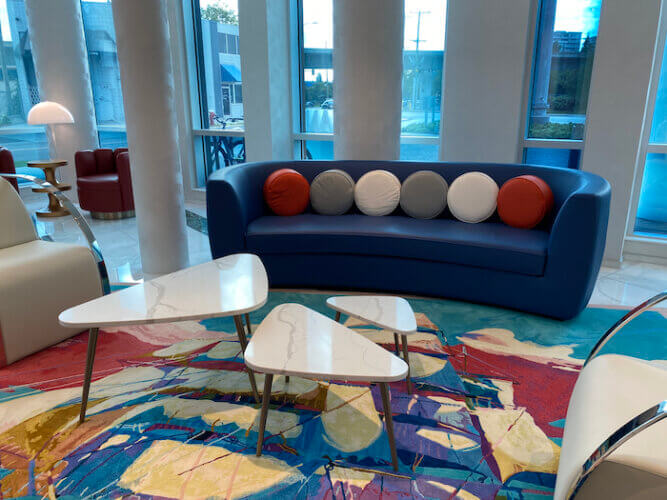 Lobby, Versante Hotel, Richmond BC Canada