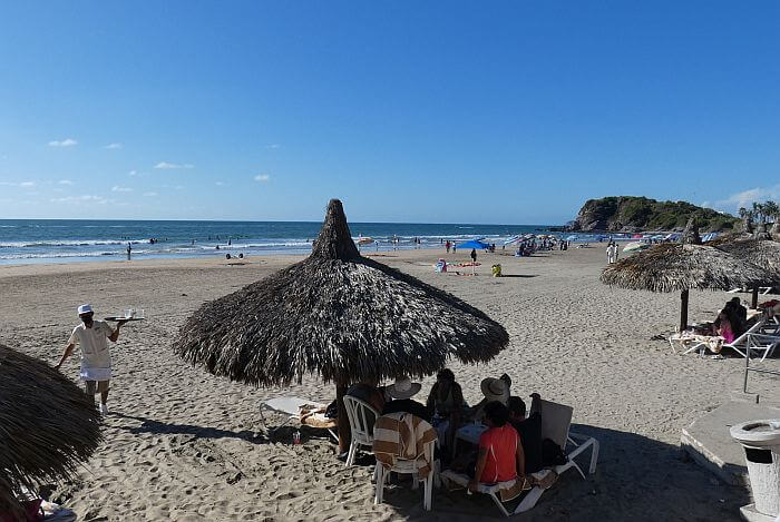 Golden Zone beach by the all-inclusive resort