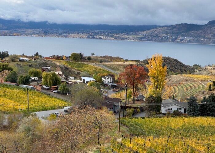 Okanagan views near Naramata Inn