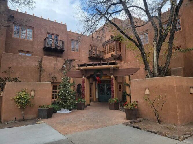 Hotel Entrance - Hotel Santa Fe The Hacienda & Spa