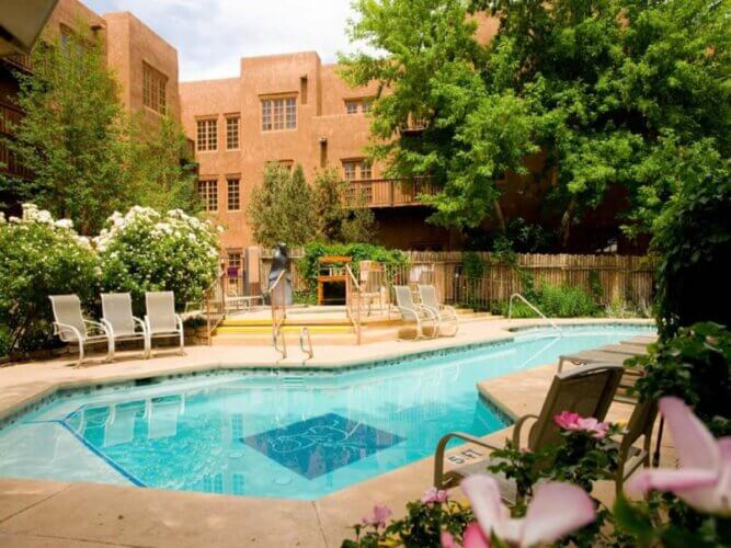 Swimming Pool at Hotel Santa Fe The Hacienda & Spa