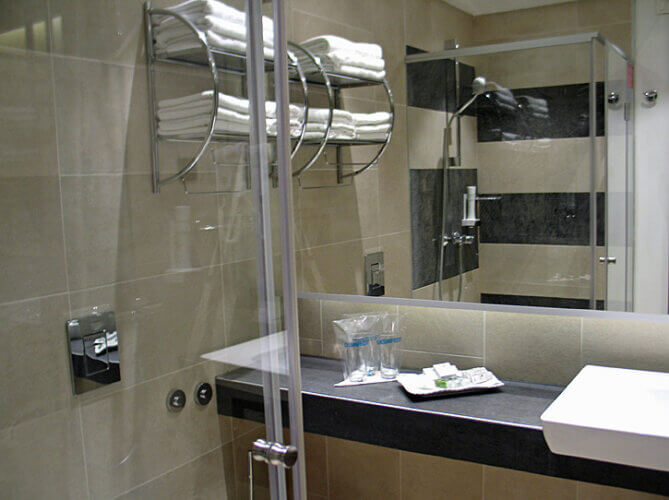 Bathroom, Hotel President, Bosnia and Herzegovina