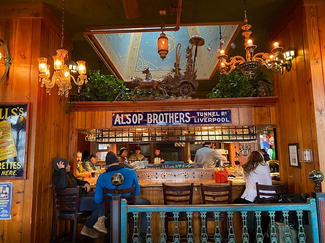 Belly up to the bar at McMenamins Old St. Francis School Pub