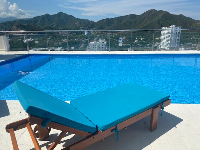 Rooftop pool, Best Western Plus Santa Marta, Colombia