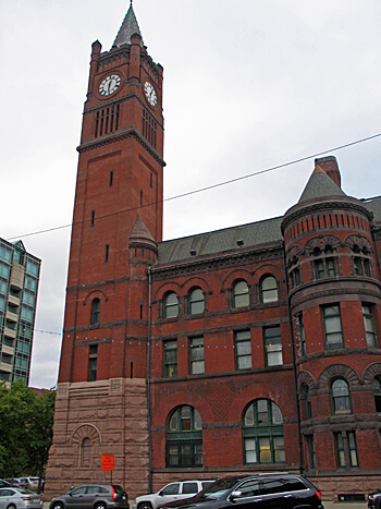 Clock Tower, Union Station, Indianapolis, Indiana (Photo by Susan McKee)