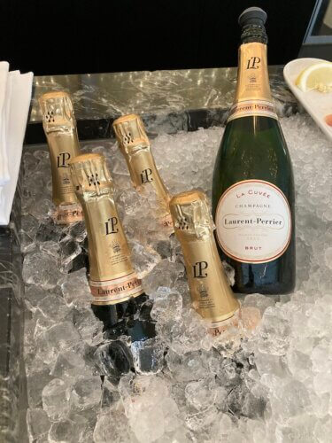 Champagne for breakfast