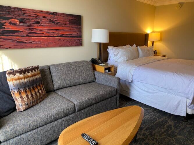 Studio guest room, The Westin Resort & Spa, Whistler, British Columbia CANADA