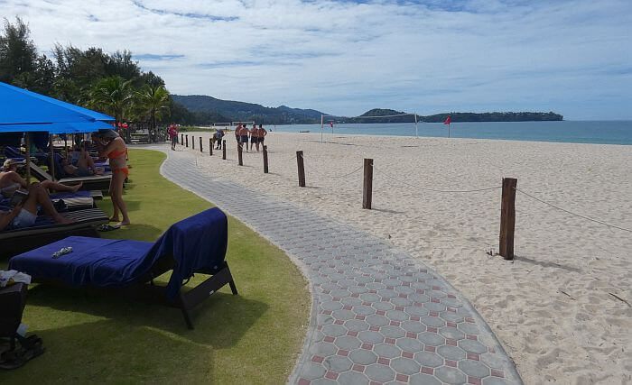 Angsana Lagoon beach in Thailand