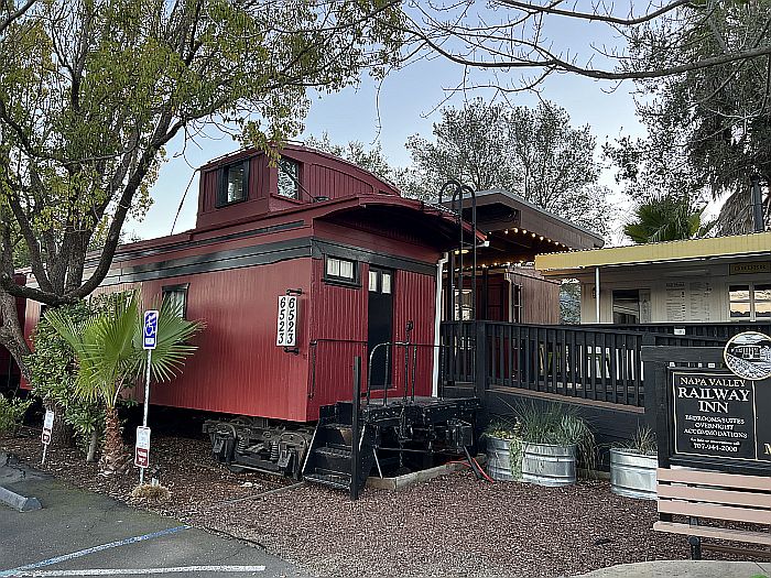 Napa Valley Railway Inn Train Car