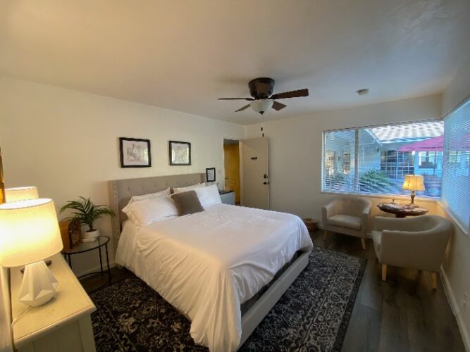 room at the Stahlecker House in Napa