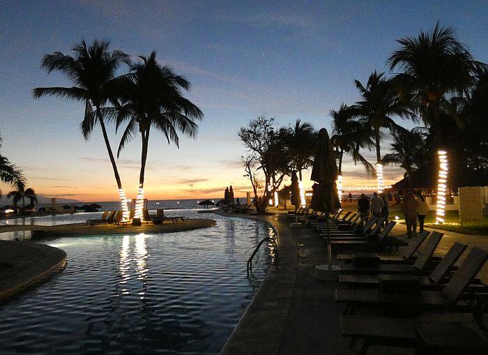 Wyndham Riviera Nayarit at sunset