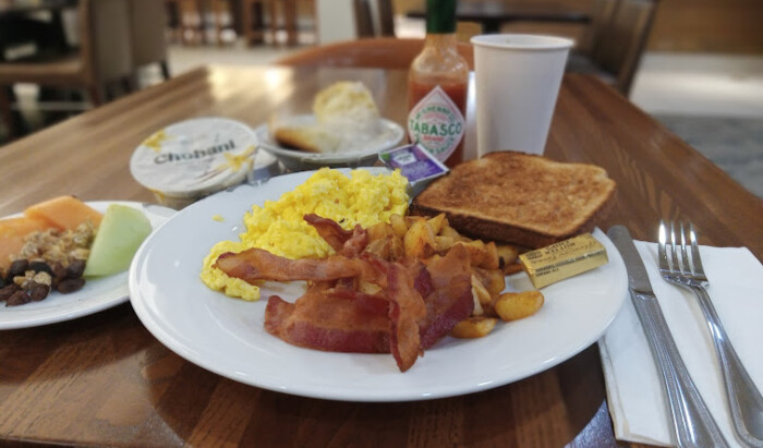 Hilton Garden Inn made to order breakfast