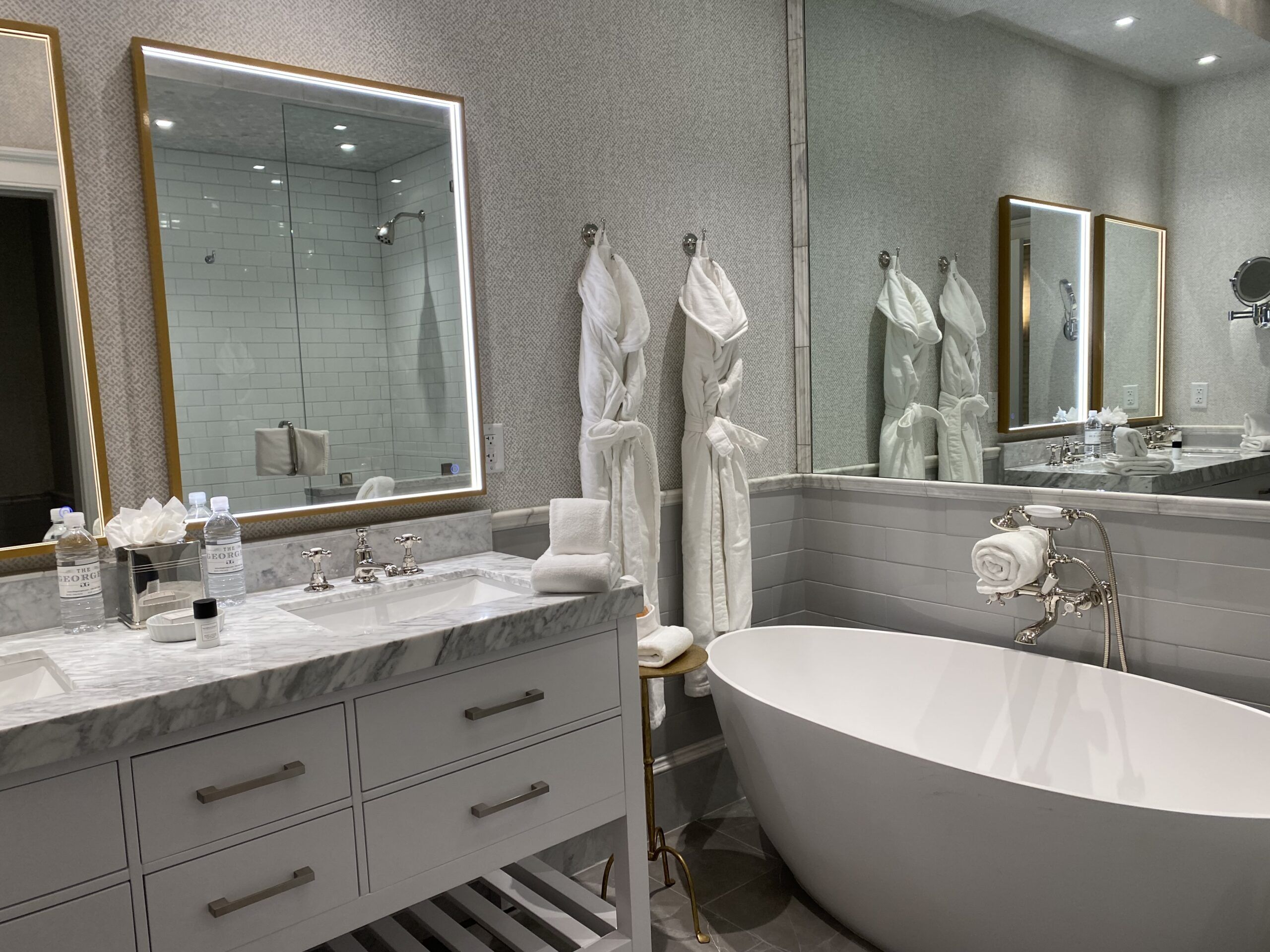 Bathroom at the Livery at The Georges.