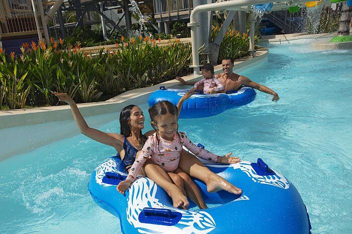 Dreams Resort lazy river all-inclusive