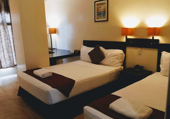 Uptown Suites guest room in Cebu City, Philippines