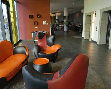 lounging area furniture at Wyndham Pilsen Czech Republic