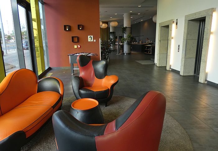 lounging area furniture at Wyndham Pilsen Czech Republic