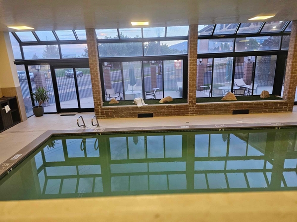 indoor pool for all-season swimming