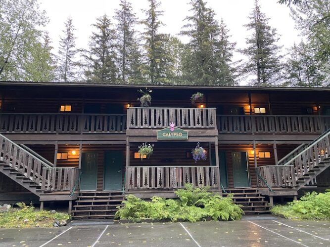 Guest room block, Seward Windsong Lodge, Alaska